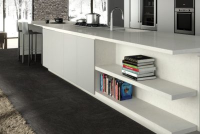 London Grey 5000 Caesarstone composiet keukenblad